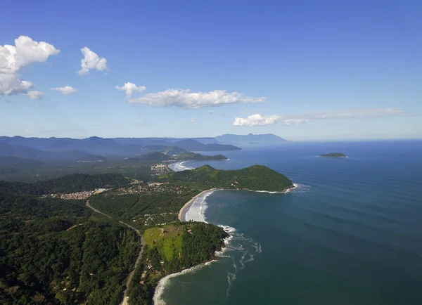 Сан-Sebastiao-Coastine, Сан-Паулу — стокове фото