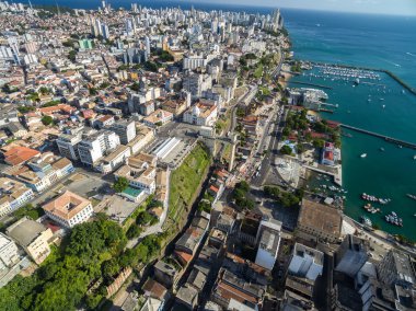 Salvador şehir ve Lacerda Asansör