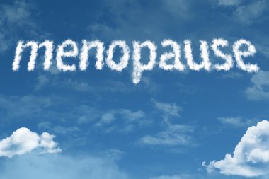 Menopoz bulut kelime ile gök