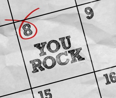 takvim anımsatıcı ile görüntü