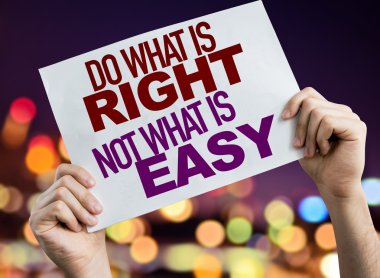 Sağ ne olduğunu kolay değil tasarlamak olanı yapmak 