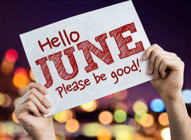 Merhaba Haziran lütfen Be Good tasarlamak 