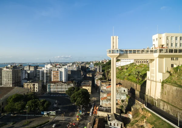 Salvador město a Lacerda Elevator — Stock fotografie