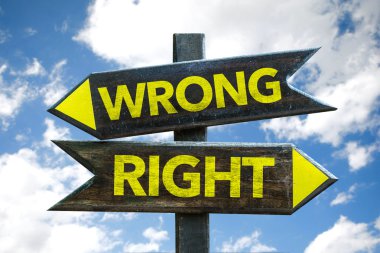 Sağ - yanlış kavşak 