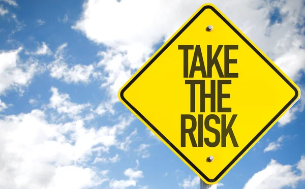 Take the Risk sign — Stock Photo, Image