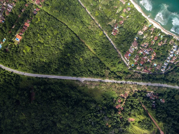 Pantai di garis pantai, Brasil — Stok Foto