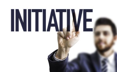 İş adamı işaret metni