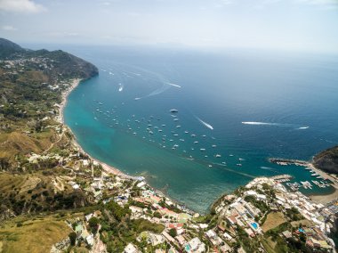 Sant'Angelo in Ischia island in Italy clipart