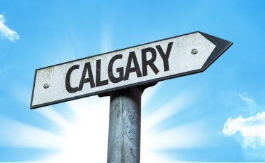 Calgary yön işareti altı 