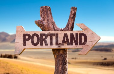 Portland ahşap işareti 