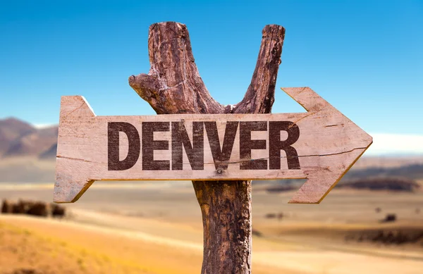 Denver richtingspijl — Stockfoto