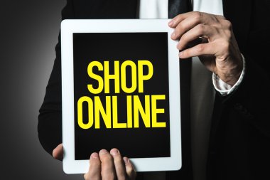 işadamı holding tablet ile metin