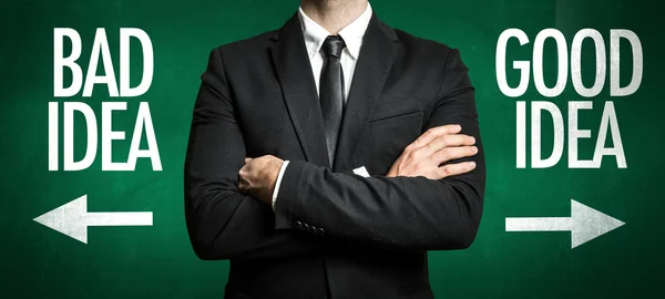 Man in black suit — Stock Photo, Image