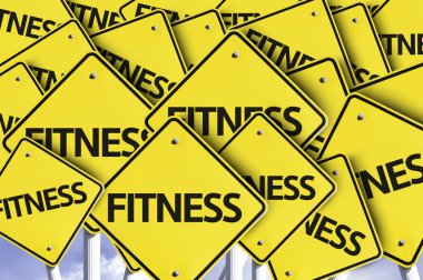 birden çok yol işaret üzerinde yazılı fitness