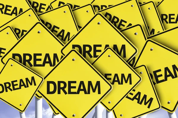 Dream written on multiple road sign — Stock Photo, Image