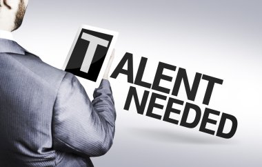 bir kavram görüntü gerekli metin yetenek ile iş adamı