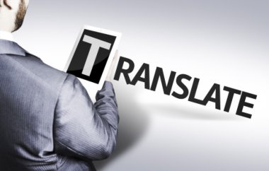 metin ile iş adamı çevirmek bir kavram resim