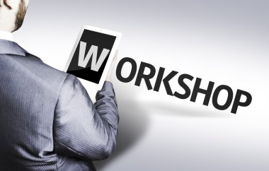 bir kavram resmi metin atölye ile iş adamı