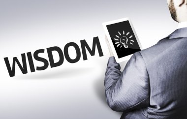 bir kavram Resimdeki metni Hikmet ile iş adamı