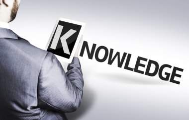 iş adamı bir kavram resmi metin bilgi