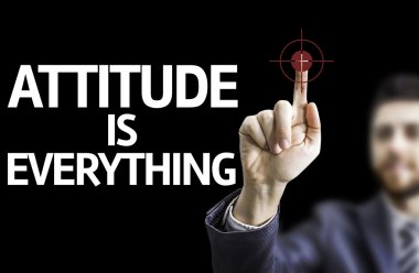 İşadamı metin ile: her şey tutumdur