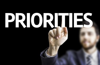 İş adamı işaret metni: öncelikleri