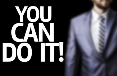 Do It can! bir tahtada yazılı