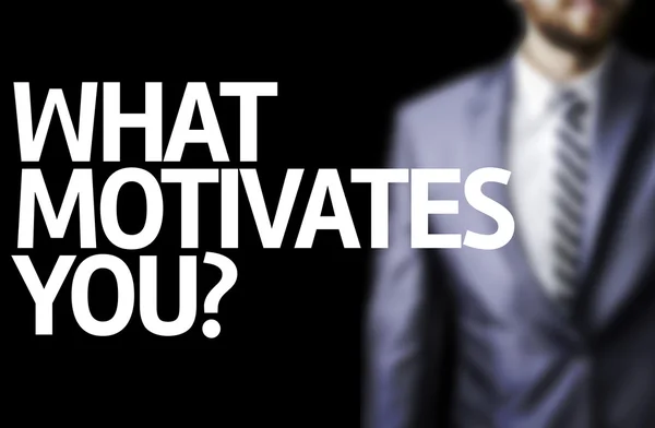 What Motivates You? written on a board — Stock Photo, Image