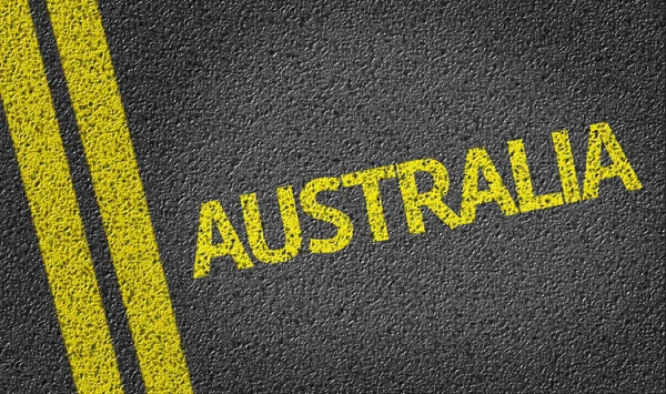 Australia na drodze — Zdjęcie stockowe