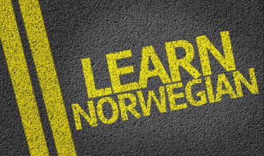 Yolda yazılı Norveççe öğrenin