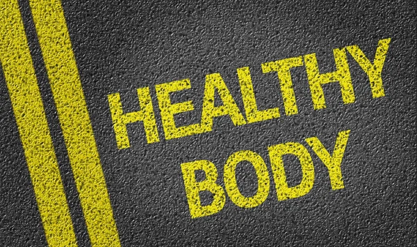 Zdrowe ciało na drodze — Zdjęcie stockowe