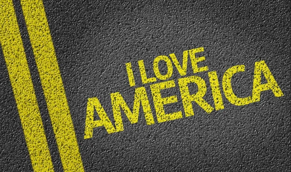 Szeretem Amerikát — Stock Fotó