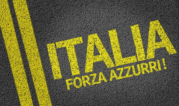 Italia, Forza Azzurri! — Photo