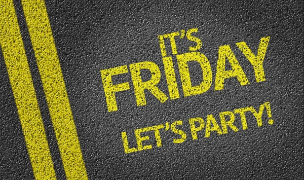 It's Friday, Let's Party! — Stock Photo, Image
