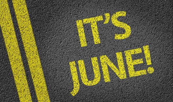 Het is juni! — Stockfoto