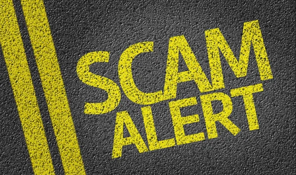 Scam Alert — Stock Photo, Image