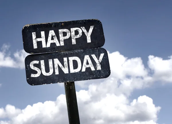 Счастливое воскресенье — стоковое фото