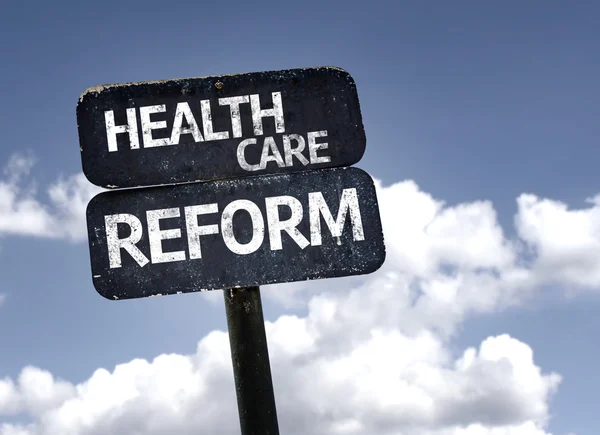 Health Care Reform sign — Stock Photo, Image