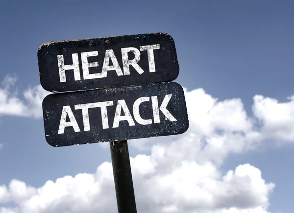 Heart Attack sign — Stock Photo, Image