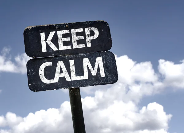 Keep Calm sign — Stock Photo, Image