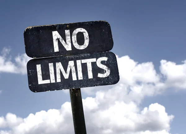 No Limits sign — Stock Photo, Image