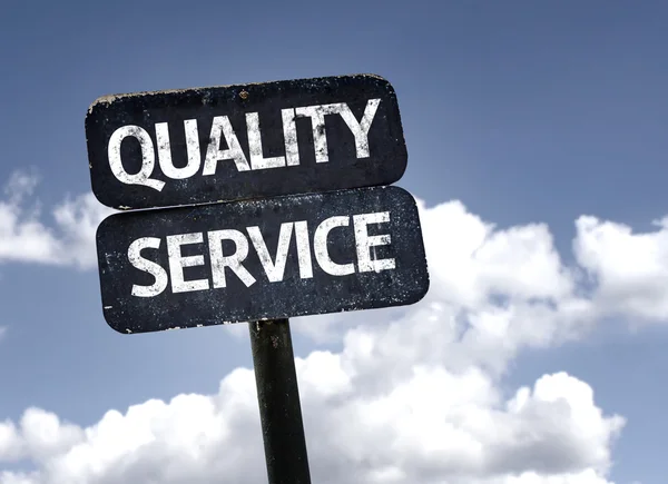 Quality Service sign — Stock Photo, Image