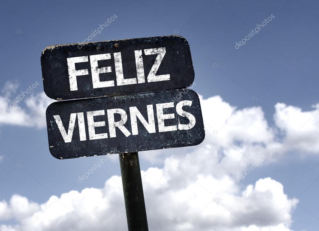 Happy Friday (In Spanish) sign