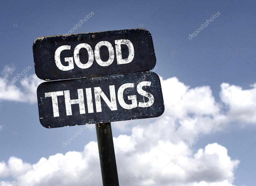 Good Things sign