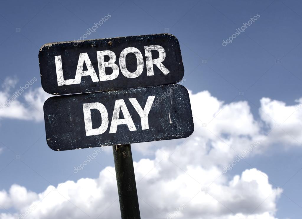 Labor Day sign