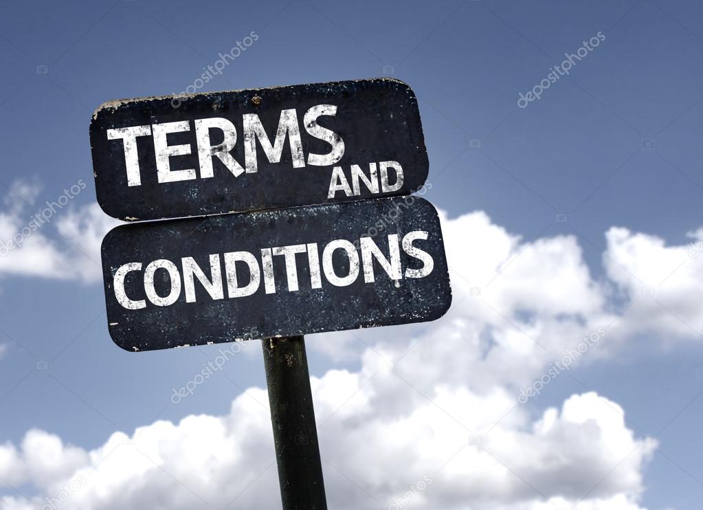 Terms and conditions   sign