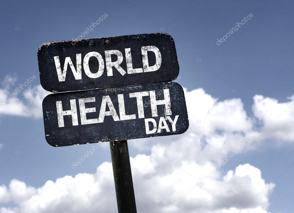 World health day  sign