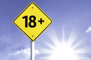 18 artı yol işareti