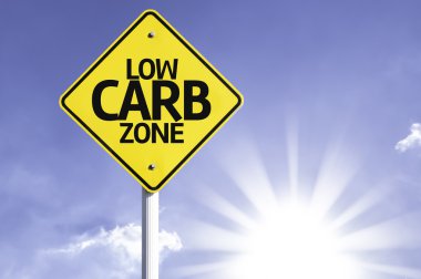 Düşük Carb bölgesi yol işareti