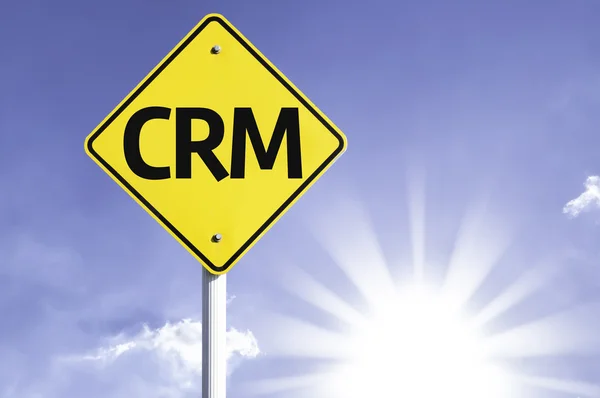 CRM road sign — Stock Photo, Image